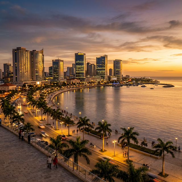Luanda, Angola — Baía de Luanda